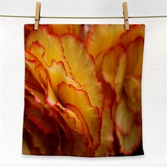 Flowers Leaves Leaf Floral Summer Face Towel by Sudhe