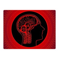 Artificial Intelligence Brain Think Double Sided Flano Blanket (mini)  by Sudhe