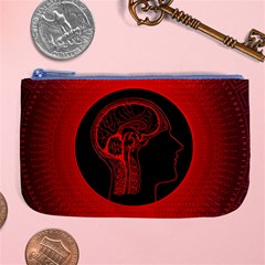 Artificial Intelligence Brain Think Large Coin Purse by Sudhe