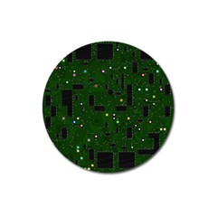 Board Conductors Circuits Magnet 3  (round) by Sudhe