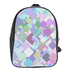 Colorful Background Multicolored School Bag (large) by Sudhe