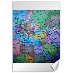 Globe World Map Maps Europe Canvas 20  X 30  by Sudhe