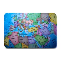 Globe World Map Maps Europe Plate Mats by Sudhe