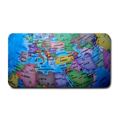 Globe World Map Maps Europe Medium Bar Mats by Sudhe