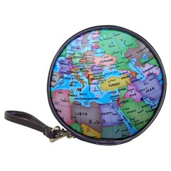 Globe World Map Maps Europe Classic 20-cd Wallets by Sudhe