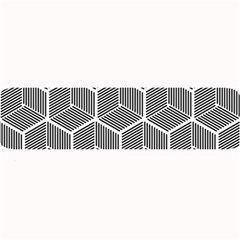 Cube Pattern Cube Seamless Repeat Large Bar Mats by Sudhe