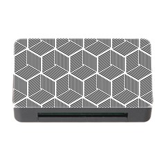 Cube Pattern Cube Seamless Repeat Memory Card Reader With Cf by Sudhe