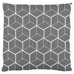 Cube Pattern Cube Seamless Repeat Standard Flano Cushion Case (one Side) by Sudhe