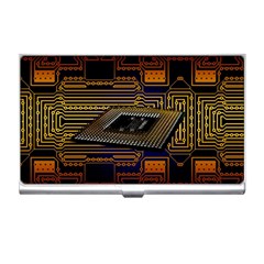 Processor Cpu Board Circuits Business Card Holder by Sudhe