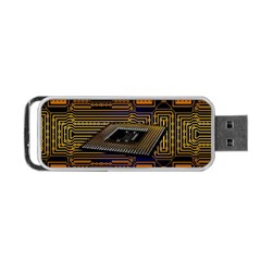 Processor Cpu Board Circuits Portable Usb Flash (two Sides) by Sudhe