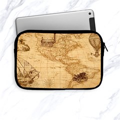 Map Discovery America Ship Train Apple Ipad Mini Zipper Cases by Sudhe