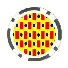 Pattern Design Backdrop Poker Chip Card Guard (10 Pack) by Sudhe