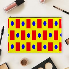 Pattern Design Backdrop Cosmetic Bag (large) by Sudhe