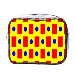 Pattern Design Backdrop Mini Toiletries Bag (one Side)