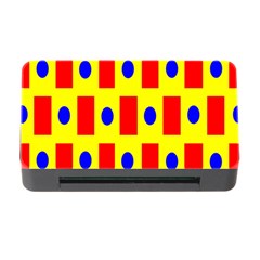 Pattern Design Backdrop Memory Card Reader With Cf by Sudhe