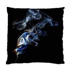 Smoke Flame Dynamic Wave Motion Standard Cushion Case (one Side) by Sudhe