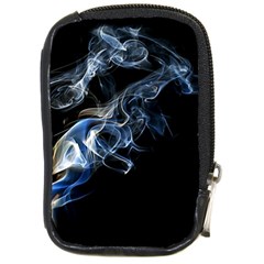 Smoke Flame Dynamic Wave Motion Compact Camera Leather Case by Sudhe