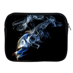 Smoke Flame Dynamic Wave Motion Apple Ipad 2/3/4 Zipper Cases by Sudhe