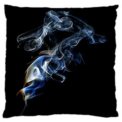 Smoke Flame Dynamic Wave Motion Standard Flano Cushion Case (one Side) by Sudhe