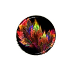 Abstract Digital Art Fractal Hat Clip Ball Marker by Sudhe