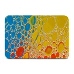 Bubbles Abstract Lights Yellow Plate Mats 18 x12  Plate Mat