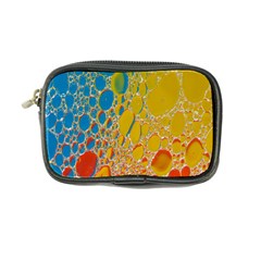 Bubbles Abstract Lights Yellow Coin Purse by Sudhe