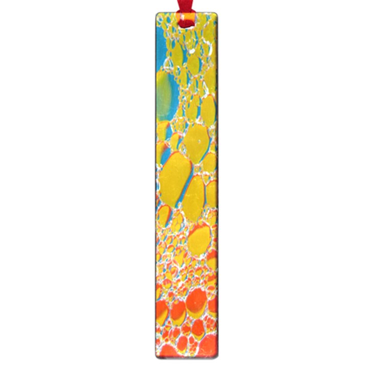 Bubbles Abstract Lights Yellow Large Book Marks