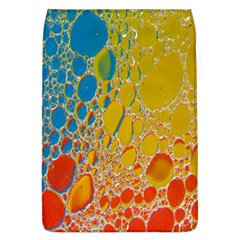 Bubbles Abstract Lights Yellow Removable Flap Cover (l) by Sudhe