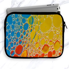 Bubbles Abstract Lights Yellow Apple Ipad 2/3/4 Zipper Cases by Sudhe