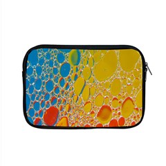 Bubbles Abstract Lights Yellow Apple Macbook Pro 15  Zipper Case by Sudhe