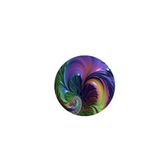 Fractal Artwork Art Swirl Vortex 1  Mini Magnets by Sudhe