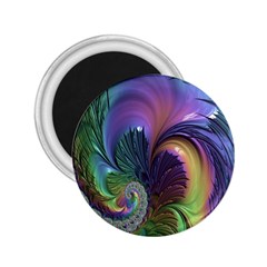 Fractal Artwork Art Swirl Vortex 2 25  Magnets by Sudhe