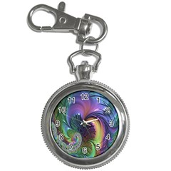 Fractal Artwork Art Swirl Vortex Key Chain Watches by Sudhe