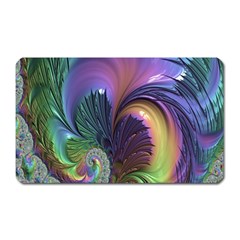 Fractal Artwork Art Swirl Vortex Magnet (rectangular) by Sudhe