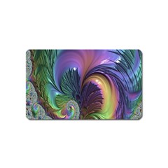 Fractal Artwork Art Swirl Vortex Magnet (name Card) by Sudhe