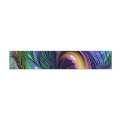 Fractal Artwork Art Swirl Vortex Flano Scarf (mini) by Sudhe