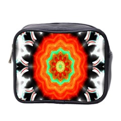 Abstract Kaleidoscope Colored Mini Toiletries Bag (two Sides) by Sudhe