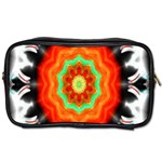 Abstract Kaleidoscope Colored Toiletries Bag (Two Sides) Front