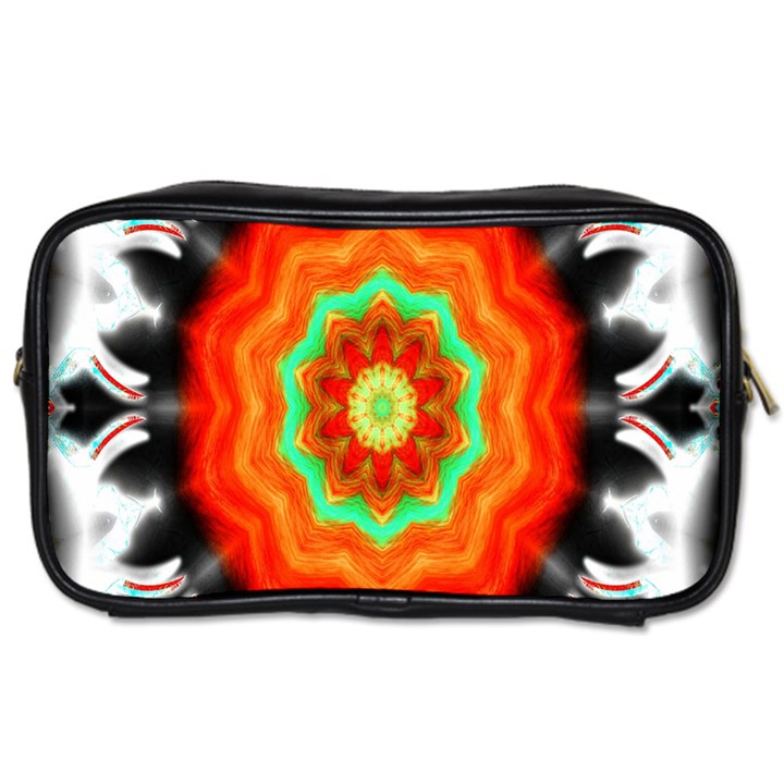 Abstract Kaleidoscope Colored Toiletries Bag (Two Sides)