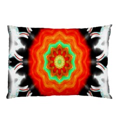 Abstract Kaleidoscope Colored Pillow Case (two Sides) by Sudhe