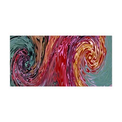 Color Rainbow Abstract Flow Merge Yoga Headband by Sudhe