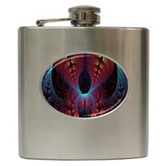 Abstract Abstracts Geometric Hip Flask (6 Oz) by Sudhe