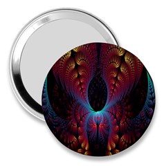 Abstract Abstracts Geometric 3  Handbag Mirrors by Sudhe