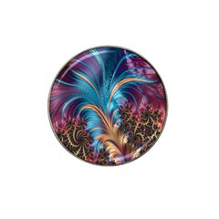 Fractal Art Artwork Psychedelic Hat Clip Ball Marker by Sudhe