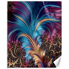 Fractal Art Artwork Psychedelic Canvas 16  X 20  by Sudhe