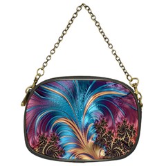 Fractal Art Artwork Psychedelic Chain Purse (one Side) by Sudhe