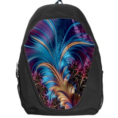 Fractal Art Artwork Psychedelic Backpack Bag by Sudhe