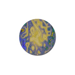 Color Explosion Colorful Background Golf Ball Marker by Sudhe