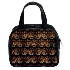 Lion Face Classic Handbag (Two Sides)