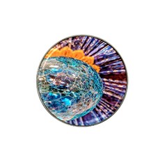 Multi Colored Glass Sphere Glass Hat Clip Ball Marker (4 Pack) by Sudhe